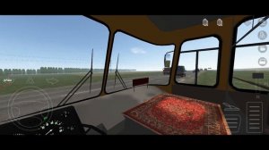 Motor depot ЛиАЗ 677 едем по пригородному маршруту по деревн?