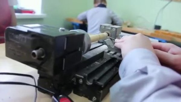 работа модульного станка Unimat