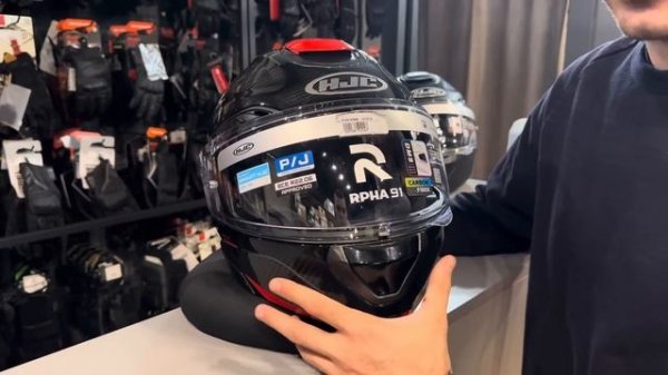 САМЫЙ ТИХИЙ ШЛЕМ HJC RPHA91 ОБЗОР