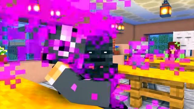 школа монстров очень злая мама Майнкрафт мультик смотреть онлайн