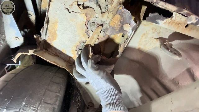 Замена заднего лонжерона