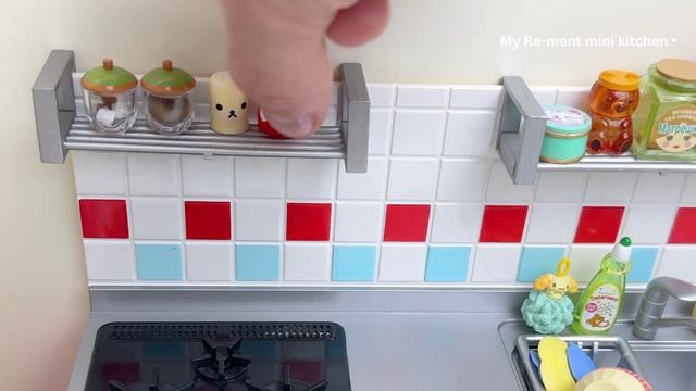 Miniature kitchen set installation ❤ ASMR ❤ Re-Ment Mini Kitchen смотреть онлайн
