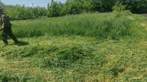 Триммер Sturm в работе