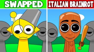 INCREDIBOX SPRUNKI 🇮🇹 | ITALIAN BRAINROT vs PYRAMIXED! 🔄💥 СУМАСШЕДШИЙ СВОП!