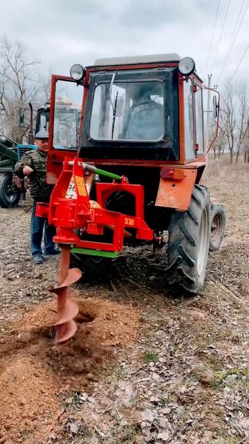Пробуем бур на Т-30