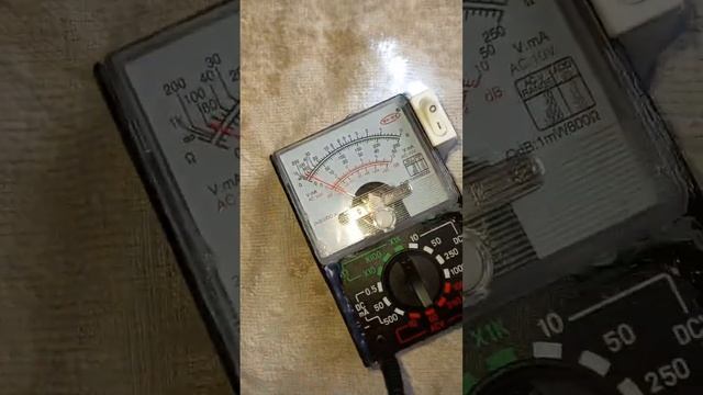 мультиметр стрелочный MF-110A смотреть онлайн