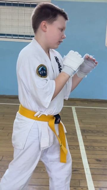 Кёкусинкай / Kyokushinkai #83/3 / Shorts / Татэ-цуки / Быстрый возвр?