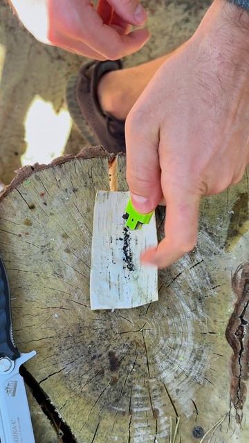 Как добыть огонь в лесу Самый лёгкий способ смотреть онлайн