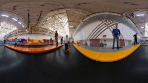 БАТУТНЫЙ ЦЕНТР НЕБО 360 VR video 4K 360 3D video СОКОЛ НЕБО VR videos for