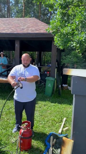 Тест на горение утеплителя #москва #стройка #дача #дере