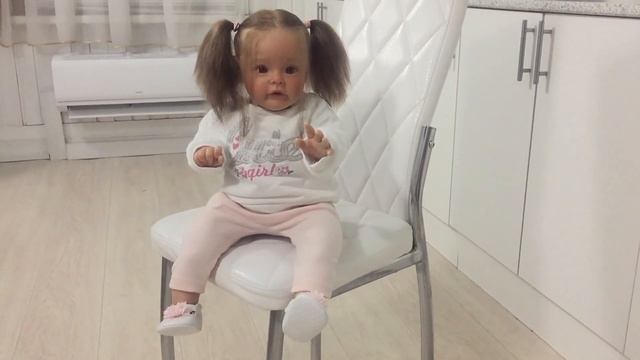 РЕБОРНУ ЕВЕ ПЕРЕПРОШИЛИ ВОЛОСЫ | VlOG WITH REBORN EVA #reborndoll #rebor