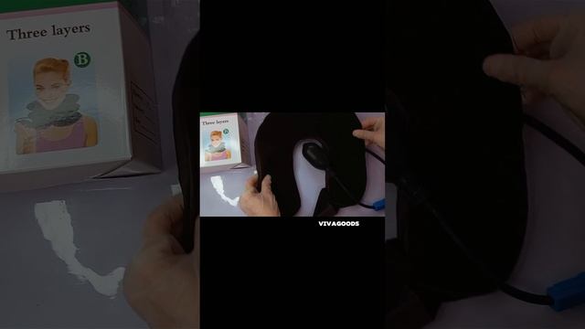 VIVAGOODS массажная подушка воротник воздушно компрессио? смотреть онлайн