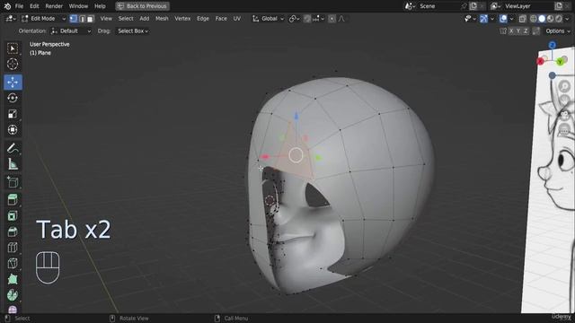 6. Modeling Character Head смотреть онлайн