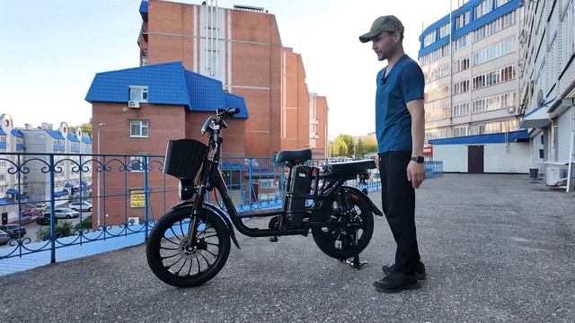 ✅Полный видеообзор Электровелосипеда Монстр Black Edition