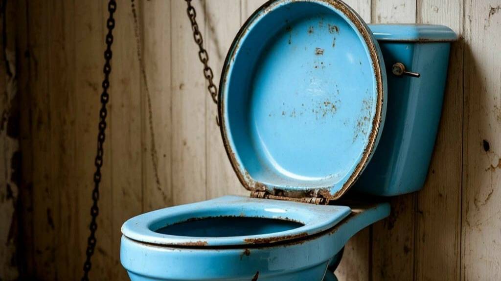 Удаляем старый унитаз. смотреть онлайн