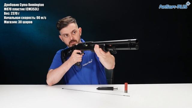 Дробовик Cyma Remington M870 пластик CM353L