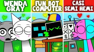 INCREDIBOX SPRUNKI 💋 | SINNER: ВСЕ ПОЦЕЛУИ! 😘💔 ГОРЯЧАЯ ПОДБОРКА!