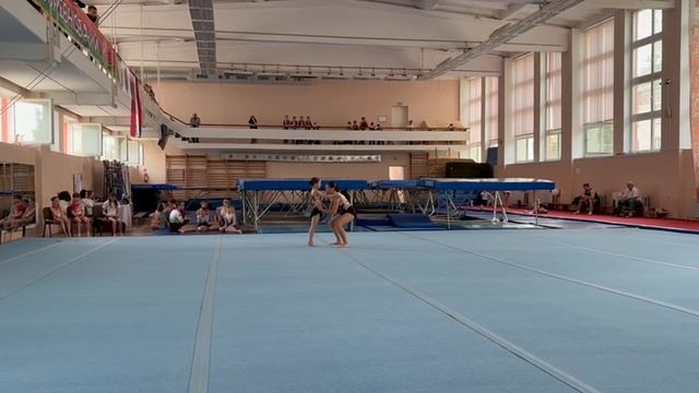 ЖП  1 юношеский,  Полубояринова Элла - Амосова Ева, Комбинированное упражнение, 1 день