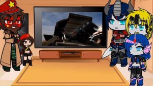 Реакция трансформеров на Red alert 3 советский марш