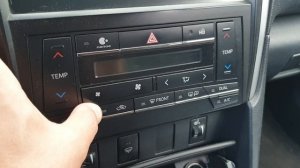 самодиагностика климат-контроля тойота камри