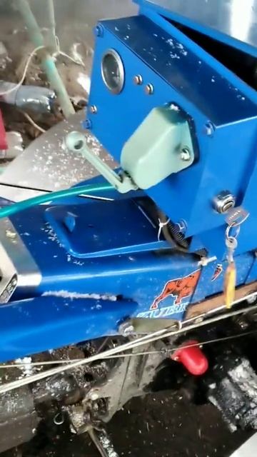 Запуск мотоблока Зубр Q78E електростартером #zubr смотреть онлайн