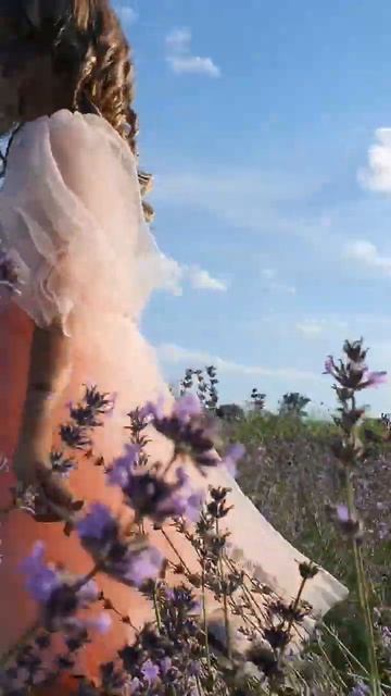 Детки в лавандовом поле ❤☺ #лаванда #природа #красота смотреть онлайн