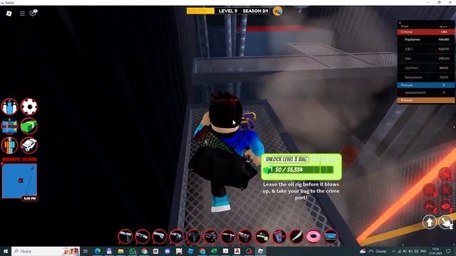 Фарм 1,000,000$ в Jailbreak смотреть онлайн