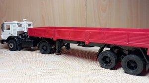 Камаз - 5425 с полуприцепом ОДАЗ - 9370 (1/43)