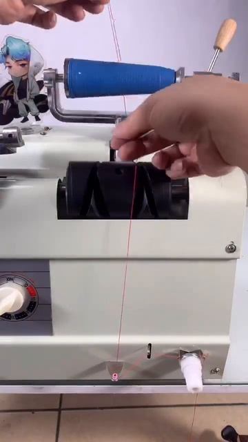 Aurora A-T20P автоматическое устройство для перемотки нито?