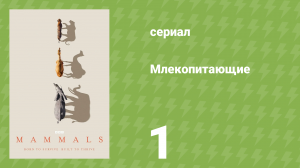Млекопитающие 1 серия «Тьма» (документальный сериал, 2024)