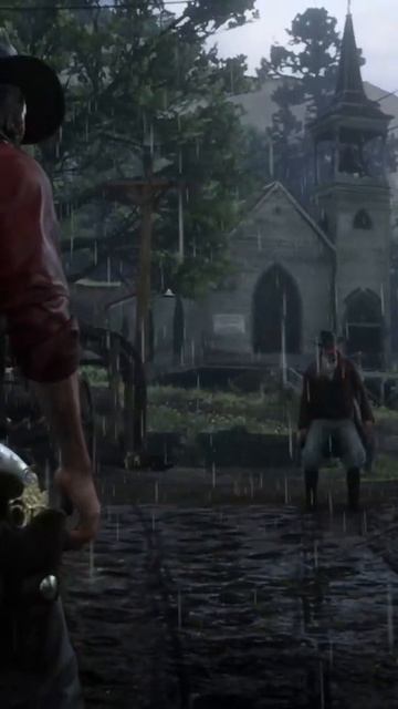 САМАЯ ЖЕСТКАЯ ДУЭЛЬ НА ДИКОМ ЗАПАДЕ #rdr2 #shorts #gta #rockstar