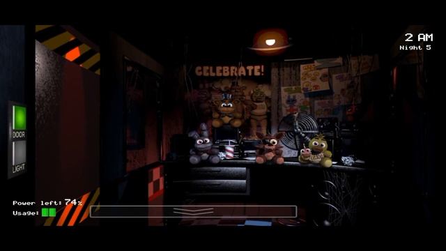 Прохождение Five Nights At Freddy's | НОЧЬ 5 (ПОСЛЕДНЯЯ)