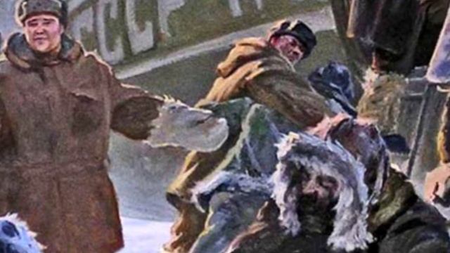 Картина Спасение бельгийской экспедиции