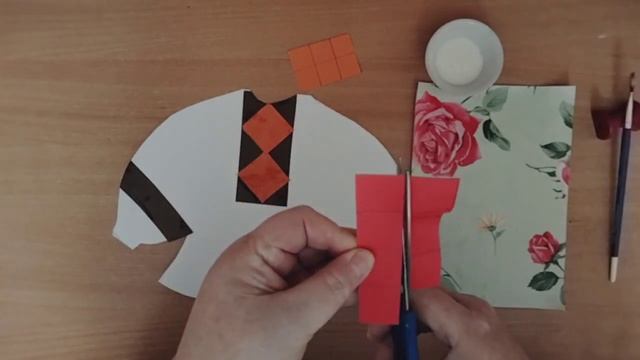 Аплікація Тема: Сорочка-вишиванка