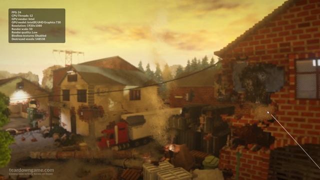 Как выглядит первая версия Teardown.