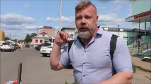 В центре Кинешмы два провала и один из них глубже метра