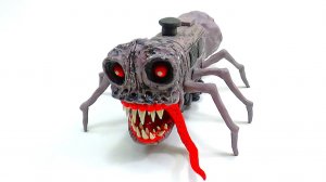 СТРАШНЫЙ ПАРОВОЗИК ПОЖИРАТЕЛЬ ЕХЕ ПАУК