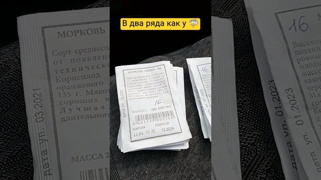 Морковь посадка ✅ #огород #дача #своимируками смотреть онлайн