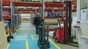 Роботы на производстве Rewatt. Доставка и клининг роботами SPI robotics