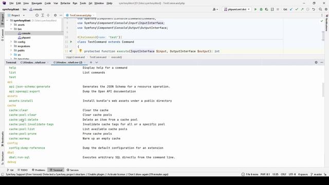 Symfony Command. Консольные команды и зачем они нужны. смотреть онлайн
