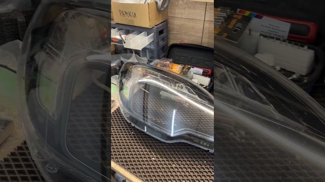 Фары Opel Merriva B замена на светодиодные линзы AoZoom A17 смотреть онлайн