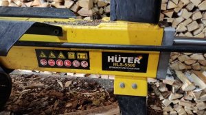 ДРОВОКОЛ HUTER HLS 5500 .ОБЗОР ТЕСТ.WOOD SPLITTER.