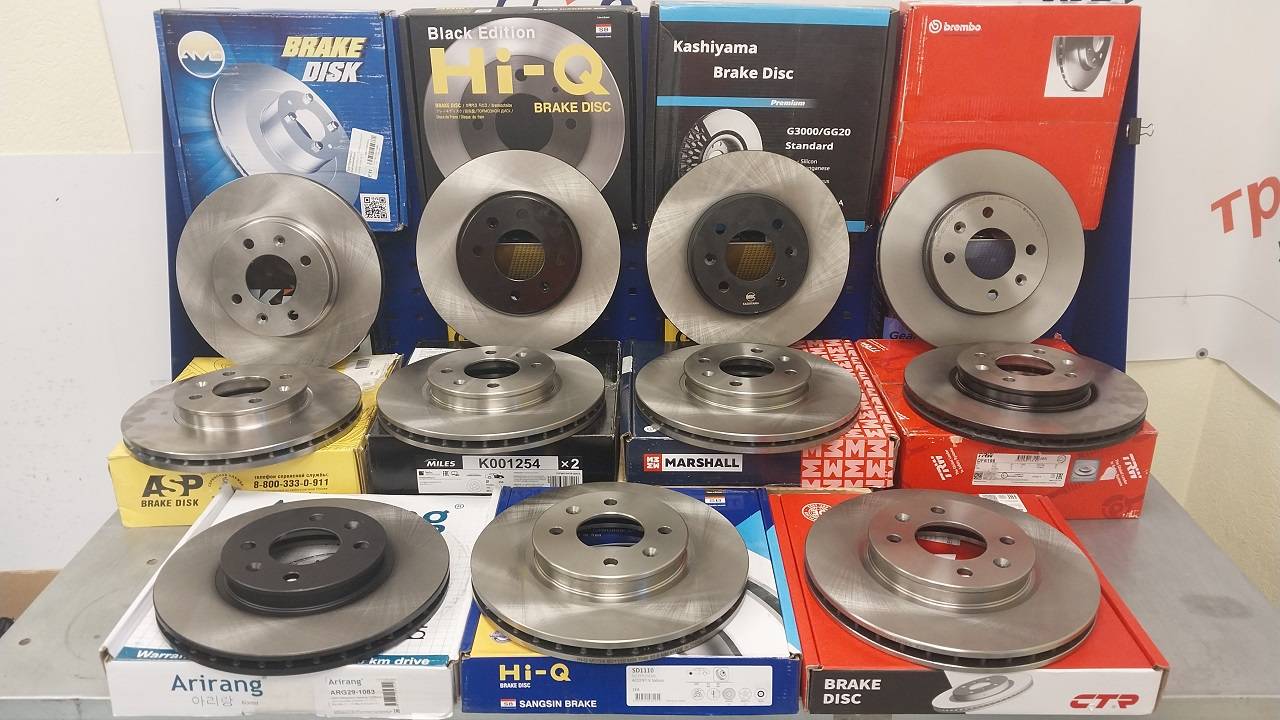Тормозные диски 2025г. Brembo, TRW, Kashiyama, Sangsin Hi-Q, CTR, Marshall, Miles, Arirang, ASP, AMD смотреть онлайн