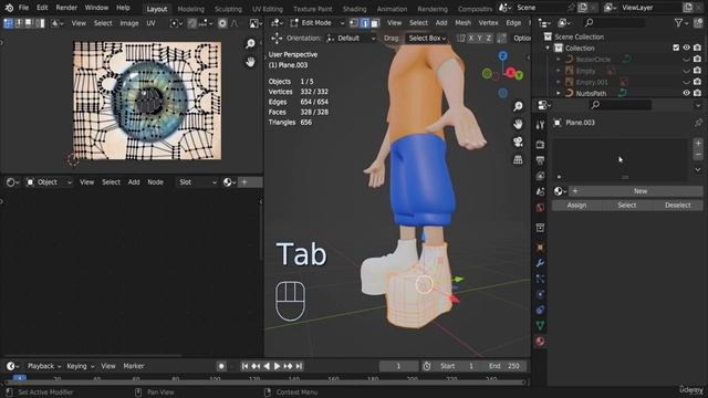 4. Texturing Character Clothing - T-Shirt, Pants & Shoes смотреть онлайн