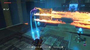 Испытания на мотоцикл с кривым гироскопом в Зельде