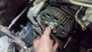 VW Caddy 1.6 tdi замена ремня ГРМ + ременя маслонасоса