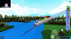 Roblox Построили бомбардировщик в Построй корабль и найд