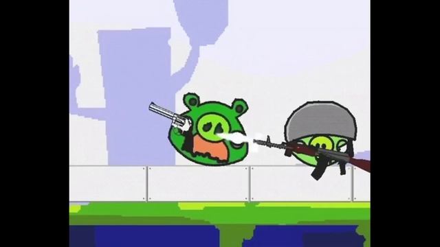 Русская озвучка «Angry Birds Animated Parody 1.5» от Sheenufilms [RUS DUB]