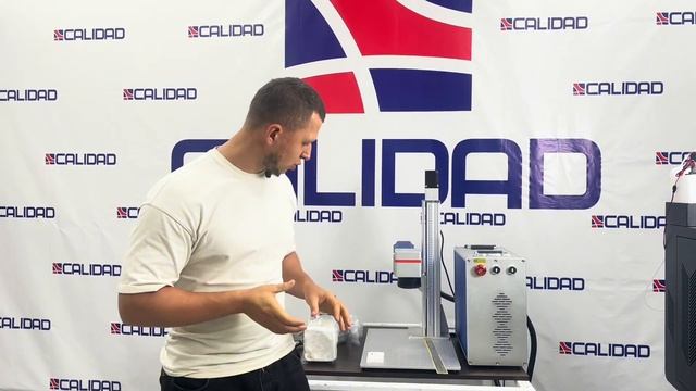 Волоконный лазерный МАРКИРАТОР по металлу от Calidad смотреть онлайн