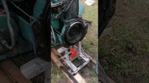 Т-40АМ/ Раскатка трактора, замена диска сцепления и бол?